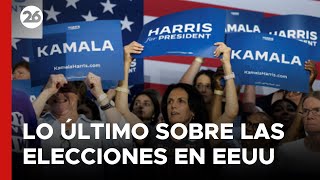 🔴 VIVO  Lo último sobre las elecciones en EEUU Harris y Trump compiten por llegar a la Casa Blanca [upl. by Rustin260]