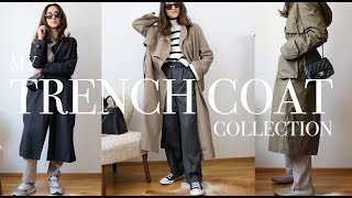 Trench Coats for Every Season From High End to High Street  Styling Ideas [upl. by Attelrac]