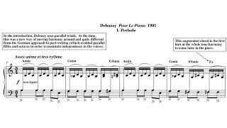 Analysis Debussy Pour Le Piano I Prelude [upl. by Demmer]