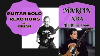 GUITAR SOLO REACTIONS  MARCIN  Halftime Show [upl. by Ric369]