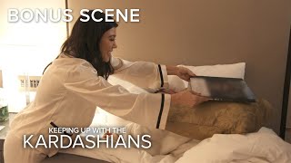 KUWTK  Kim Kardashian Gets Pranked By Kourtney amp Khloé While She Naps  E [upl. by Loren]