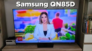 Samsung QN85D Neo QLED TV  Full Review and Unboxing [upl. by Anaeel]