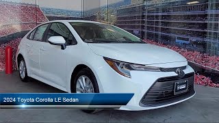 2024 Toyota Corolla LE Sedan Milpitas San Jose Sunnyvale Fremont Livermore [upl. by Lore]