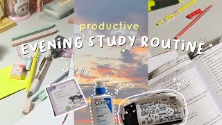 study vlog  evening study vlog lots of studying [upl. by Concha]