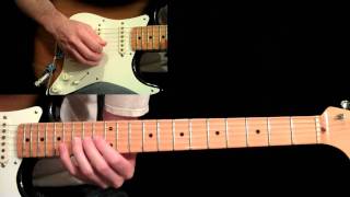 Manhattan Guitar Lesson Pt4  Eric Johnson  Main Solo First Half [upl. by Ecyac642]