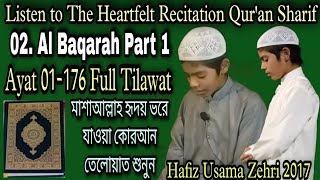 Beautiful Quran Recitation Surah Al Baqarah Hafiz Qari Usama Zehri [upl. by Lennahc]