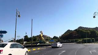 Drive along cornice Matrah Muscat Oman [upl. by Cody596]