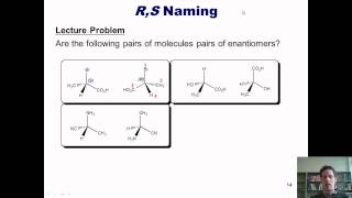 Free OChem Lectures for MCAT PCAT and GRE prep Video 3 stereochemistrymov [upl. by Anelad281]