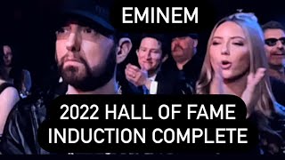 Eminem 2022 Rock and Roll Hall of Fame Induction Ceremony Complete  All Songs and Speeches [upl. by Hilton]