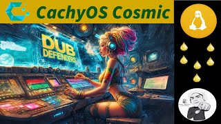 CachyOS espacial probando Cosmic Alpha en Base Arch 😜 [upl. by Ainotna]