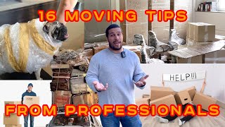 TOP 16 MOVING TIPS FROM PROFESSIONAL MOVER  MOVING TIPS 2022 [upl. by Nnaear]