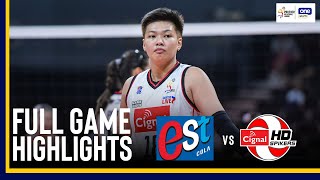 EST COLA VS CIGNAL  FULL GAME HIGHLIGHTS  2024 PVL INVITATIONAL CONFERENCE  September 8 2024 [upl. by Arnaud69]