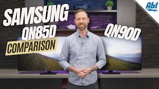 2024 Samsung Neo QLED Comparison QN85D vs QN90D [upl. by Morgun]