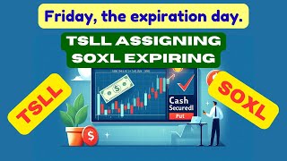 20241018 SOXL contract expiring TSLL getting assigned [upl. by Eiuqcaj]