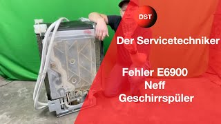 Fehler E6900 Neff Geschirrspüler [upl. by Yror31]