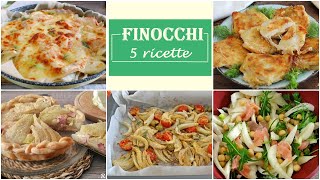 Hai dei FINOCCHI  ECCO 5 RICETTE PER PREPARLI Ricette facili con i finocchi La cucina di Rita [upl. by Arymas857]