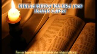 Biblia HabladaBIBLIA REINA VALERA 1960 ISAIAS CAP 61 [upl. by Ibrik970]