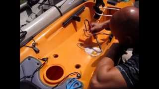 DIY POLYETHYLENE REPAIR TO WILDERNESS SYSTEM TARPON 160i KAYAK USING AN OLD RAIN X BOTTLE [upl. by Ainnat]