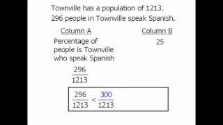 GRE Math Practice Percents  Example 5 [upl. by Aytak]