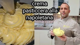 Crema pasticcera alla napoletana fatta in casa senza amidoRicetta spettacolare e facilissima [upl. by Eelannej]