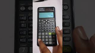 decimal to binary conversion in Casio fx991ES plus [upl. by Mccready825]