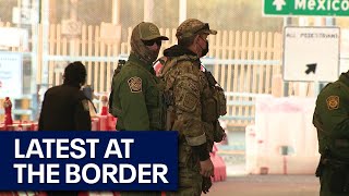 Immigration surge Footage from Lukeville border closure [upl. by Sophy977]