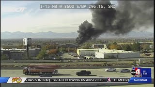 Chemical fire forces several Sandy buildings to evacuate [upl. by Philcox765]