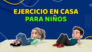 ENTRENAMIENTO DE CUERPO COMPLETO EN 30 MIN PARA NIÑOS EJERCICIO EN CASA [upl. by Hubsher]