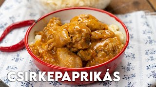 Csirkepaprikás 🍗🌶️  Mindmegettehu [upl. by Akirea]