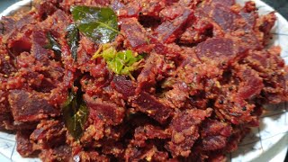 Beetroot poriyal recipe in Tamil [upl. by Kristofer]