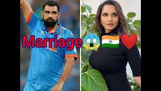 Mohammed Shami and Sania Mirza Getting Married 😱🤯😱❓❓Rishabh Pant Marriage💃💃Dhawan🥵Hardik ‼️ married❓ [upl. by Ahsekyw]