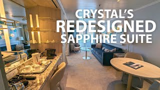 Crystal Cruises Crystal Serenity New Cabin Redesign [upl. by Annayd]