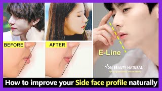 How to improve your side face profile get a better side face profile naturally without surgery [upl. by Geller884]