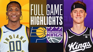 PACERS at KINGS  FULL GAME HIGHLIGHTS  January 18 2024 [upl. by Ttebroc]