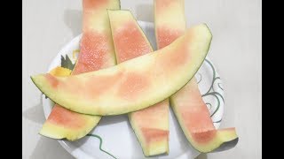 इस वीडियो को देखने के बाद आप कभी तरबूज के छिलके को नहीं फेकेंगे  Tasty Recipe From Watermelon Peels [upl. by Husein2]