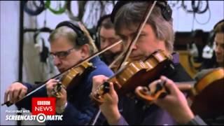 BBC News Orchestra Countdown 251215 1800 [upl. by Siuqram]