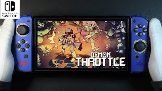 Demon Throttle Nintendo Switch OLED Handheld Gameplay [upl. by Seppala382]