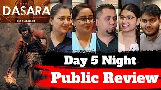 Dasara Movie Public Review  Dasara public reaction  Dasara review Dasara movie review dasara [upl. by Ellehsim]