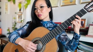 Maman oh Maman Mẹ hiền yêu dấu  Thu Le  guitar arr Nguyen The An [upl. by Dimmick362]