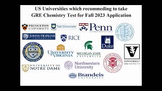 GRE Chemistry Tests 2022 [upl. by Doggett859]