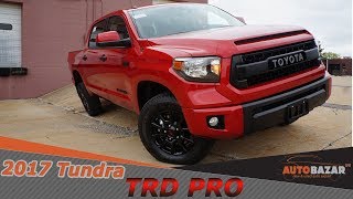 2017 Tundra TRD Pro CrewMax видео Тест драйв Новой Toyota Tundra TRD PRO 2017 на Русском Авто США [upl. by Rick]