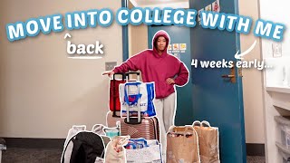 MOVE back INTO COLLEGE WITH ME  4 weeks early A VLOG junior at brown university edition [upl. by Omura]