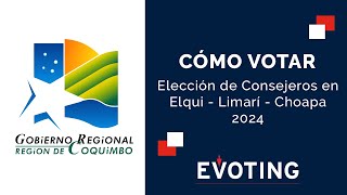 Cómo votar Elecciones COSOC Coquimbo [upl. by Vevine561]