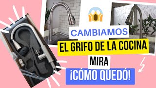 Cómo instalar grifo de cocina  Monomando  Mejoras en el hogar fáciles y económicas [upl. by Livingstone959]