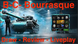 WOT Blitz  BC Bourrasque Review and live plays [upl. by Natam795]