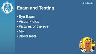 Optic Neuritis [upl. by Sinnoda]