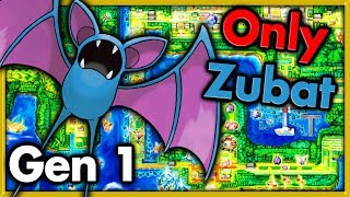 Can I Beat Pokemon Red with ONLY ZUBAT 🔴 Pokemon Challenges ► NO ITEMS IN BATTLE [upl. by Pardew488]