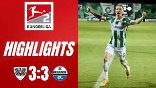 SC Preußen Münster  SC Paderborn 07 33 Highlights 2 Bundesliga 202425 [upl. by Sarchet67]