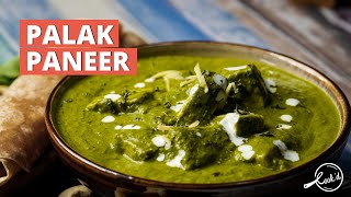 Palak Paneer Recipe  Creamy Palak Paneer Curry  Cookd [upl. by Payton801]