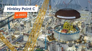 Hinkley Point C in 2023 [upl. by Urdna]